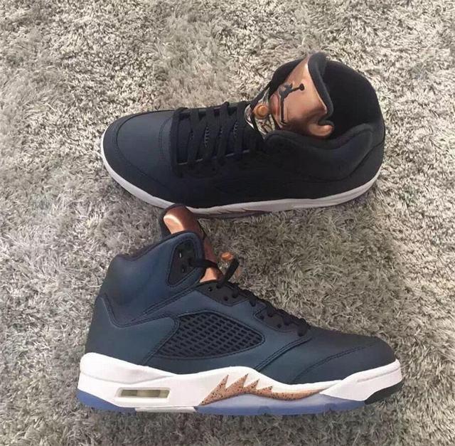 Authentic Air Jordan 5 Bronze